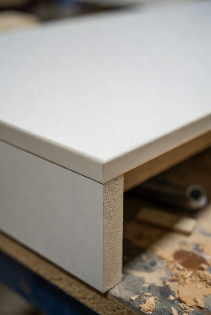 fashion white 2125 pvc edge banding detail