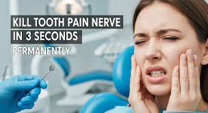 kill tooth pain nerve in 3 seconds permanently